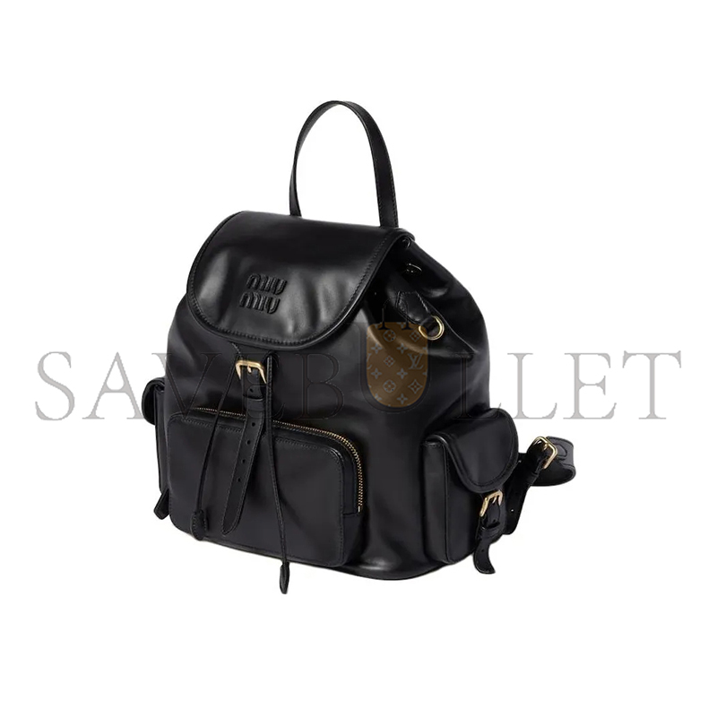 M1v M1v leather backpack 5bz042 (29.5*25*12.5cm)